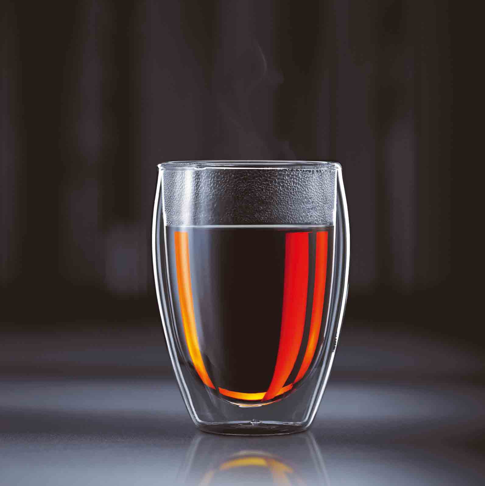 bodum パヴィーナ ダブルウォールグラス0.36L 2pcs