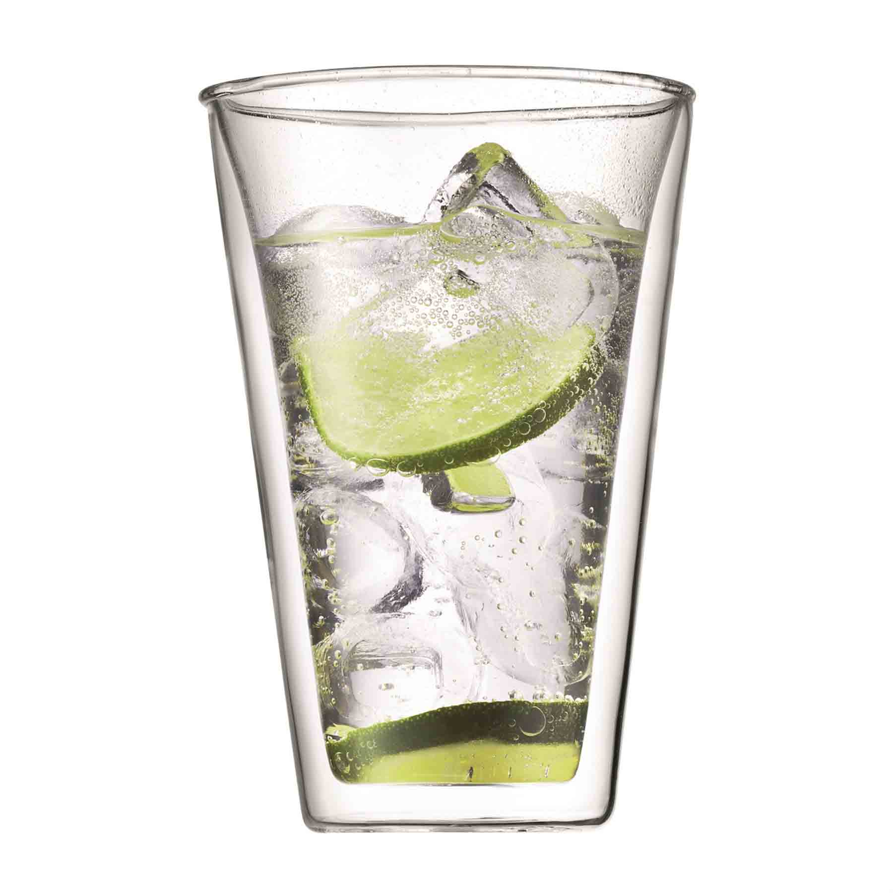 bodum ボダムキャンティーン ダブルウォールグラス0.4L2pcs